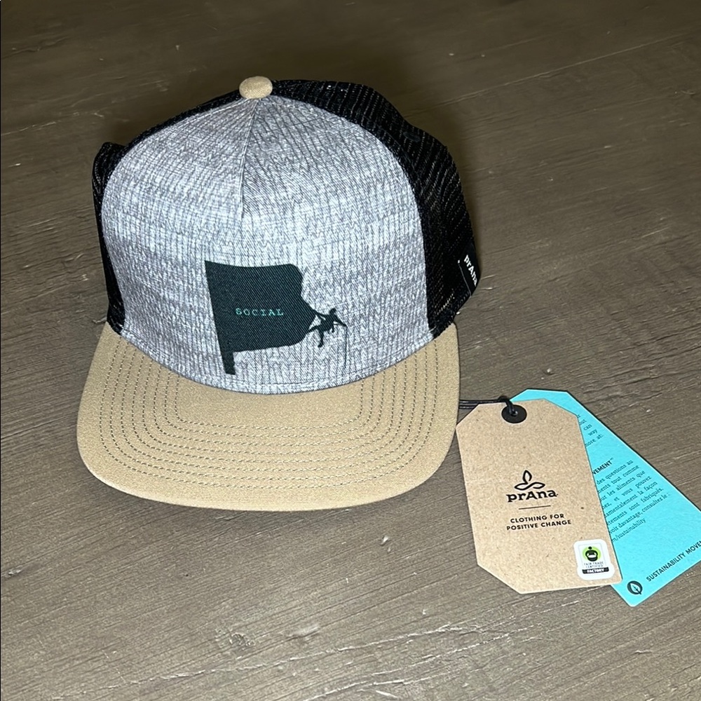 Prana Journey Flat Brim Nomad Climber New with tag